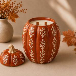 Botanical Pumpkin Candle