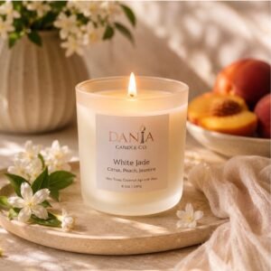 White Jade Candle